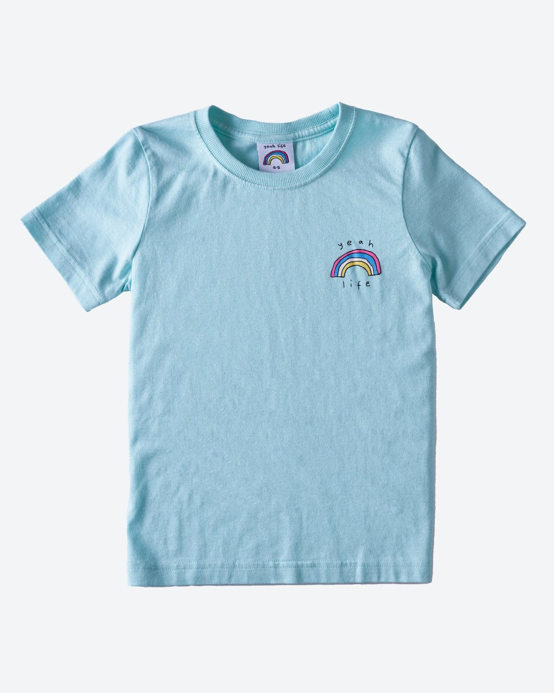 YEAH LIFE Aqua Kids Hemp Organic Cotton T-Shirt